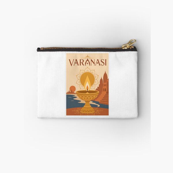 Item preview, Varanasi Diya Travel Poster designed and sold by Beyond Destinations.