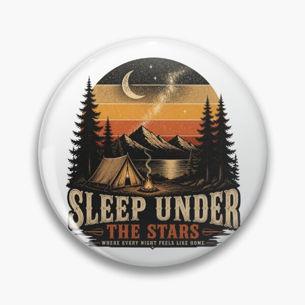 Item preview, Sleep Under The Stars Vintage Camping designed and sold by Cavalier-org.