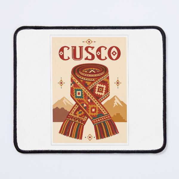 Item preview, Cusco Andean Textile Travel Poster designed and sold by Beyond Destinations.