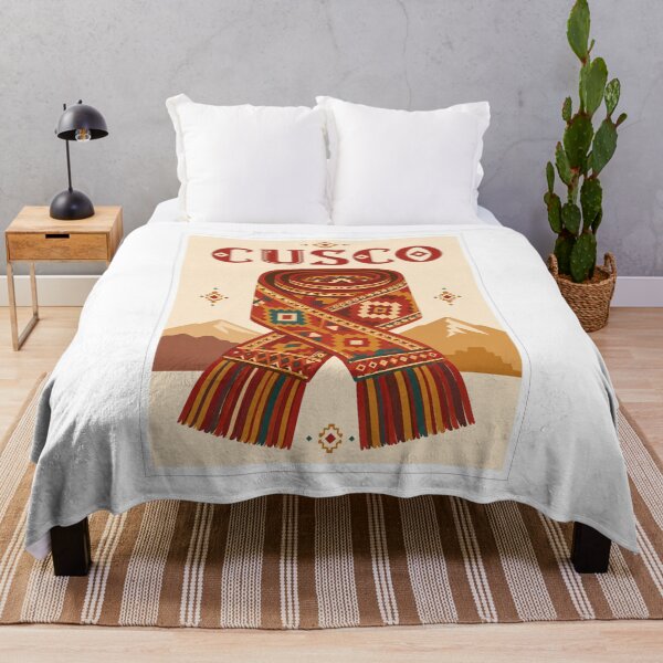 Item preview, Cusco Andean Textile Travel Poster designed and sold by Beyond Destinations.