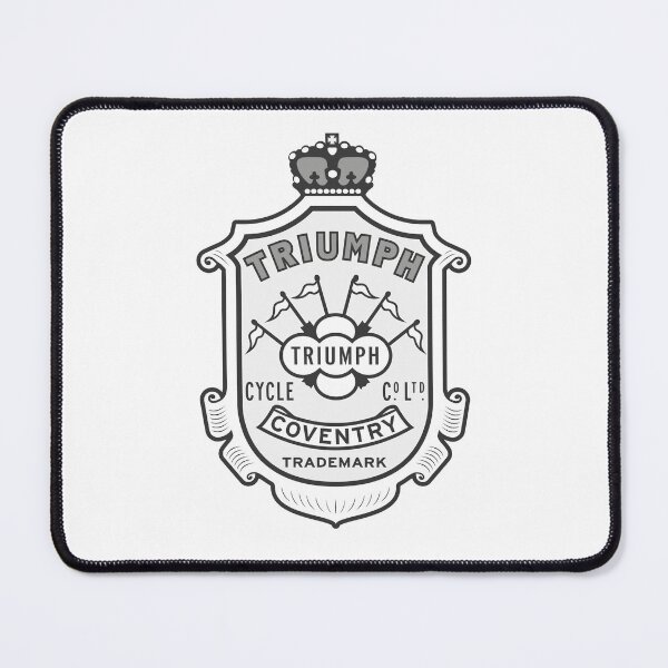 Item preview, Classic Triumph Emblem White designed and sold by anuggra.