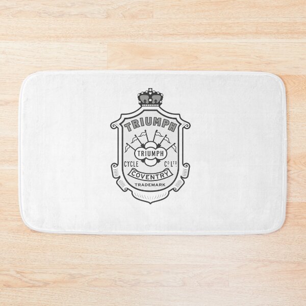 Item preview, Classic Triumph Emblem White designed and sold by anuggra.