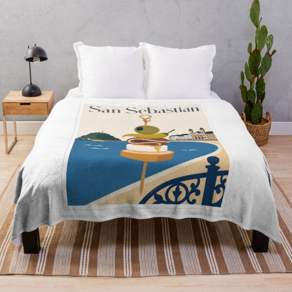 Item preview, San Sebastian Pintxo Travel Poster designed and sold by Beyond Destinations.