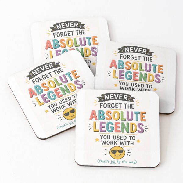 Item preview, Funny Coworker Leaving Card | Absolute Legends Farewell Card | Work Bestie Goodbye Card designed and sold by Aesthetic-Avenue.