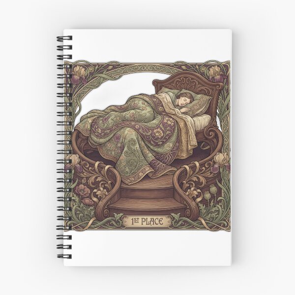 Item preview, Competitive Napping Art Nouveau Podium designed and sold by ryanguas.