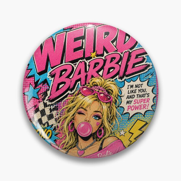 Item preview, Weird Barbie Comic Pop Art Y2K designed and sold by Abidel.