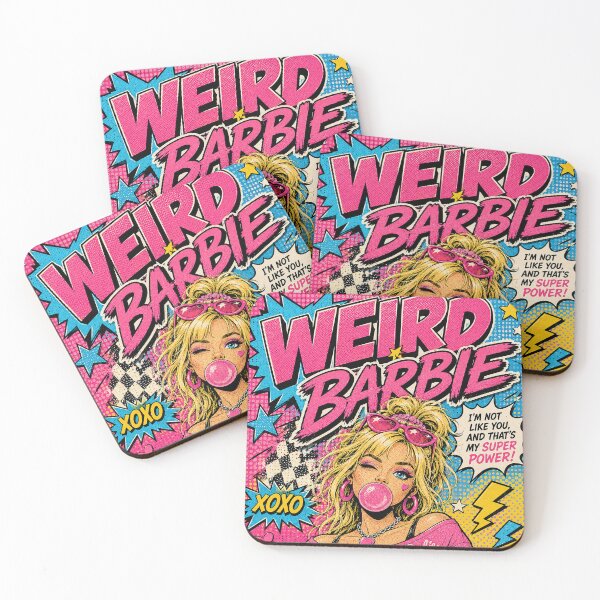 Item preview, Weird Barbie Comic Pop Art Y2K designed and sold by Abidel.