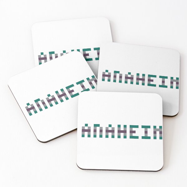 Item preview, Pixel NHL Retro Anaheim 2006 White Jersey Colors designed and sold by gkillerb.