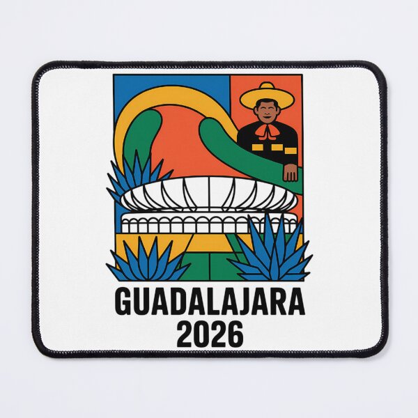 Item preview, Guadalajara 2026 Mexico Football Soccer Souvenir designed and sold by banisters.