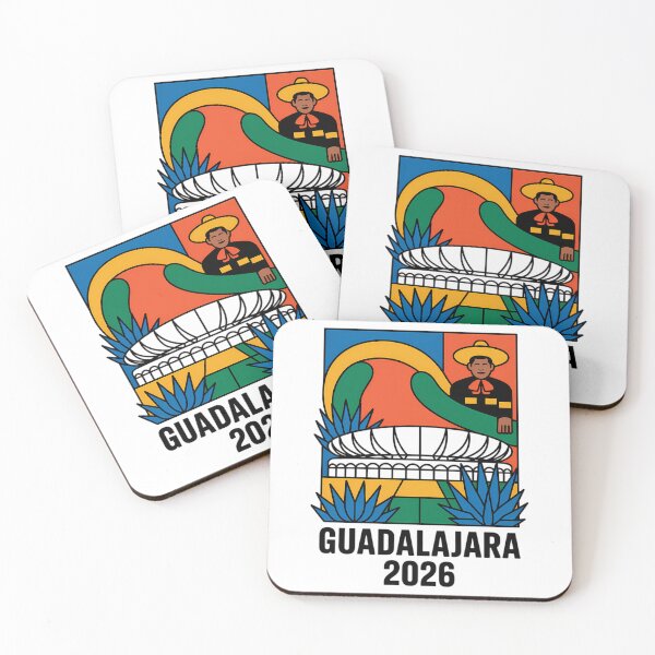 Item preview, Guadalajara 2026  Mexico Football Soccer Souvenir designed and sold by banisters.