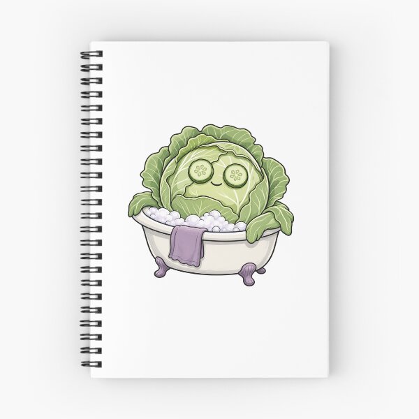 Item preview, Vegetable Spa Day Cabbage designed and sold by GoverArt.