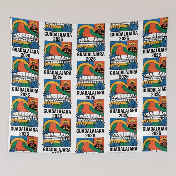 Item preview, Guadalajara 2026  Mexico Football Soccer Souvenir designed and sold by banisters.