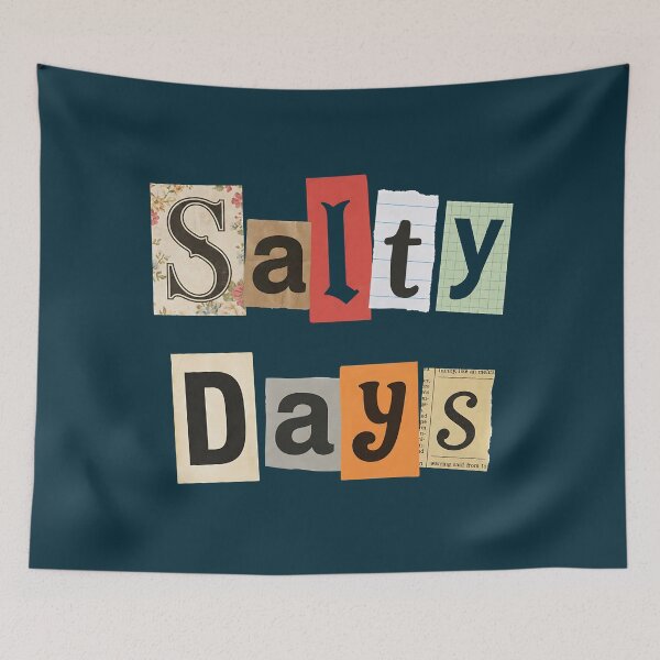 Item preview, Salty Days Beach Summer Collage designed and sold by NosandEdgy.