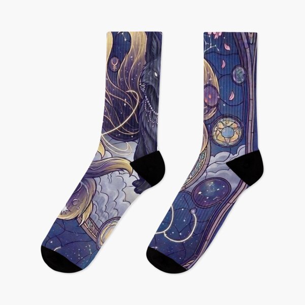 Item preview, The calestial yang fox Mystic designed and sold by emmawashington.