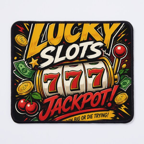Item preview, Lucky Slots Jackpot Casino Slot Machine Retro Gaming T-Shirt designed and sold by roma252.