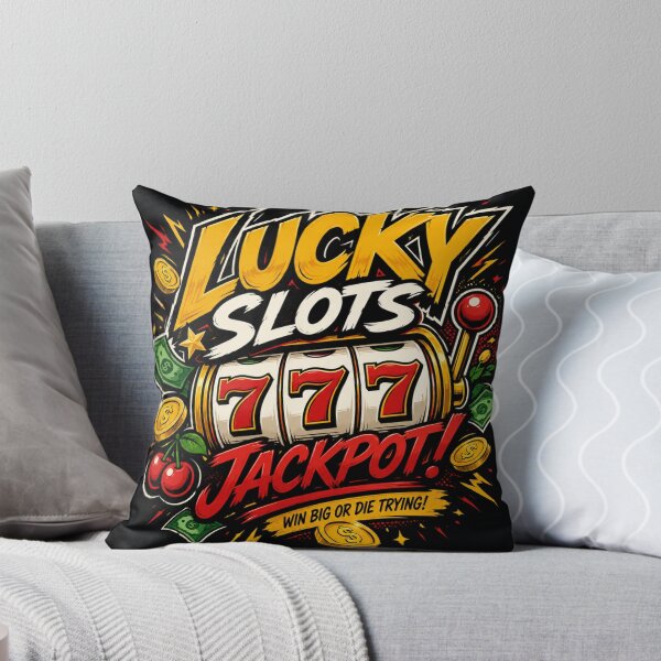 Item preview, Lucky Slots Jackpot Casino Slot Machine Retro Gaming T-Shirt designed and sold by roma252.