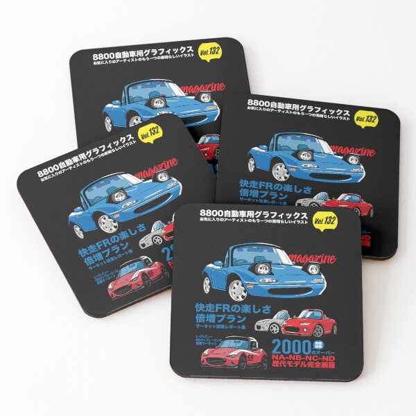 Item preview, Magazine Overview Highlighting A Large Blue Roadster designed and sold by OptimistBee.