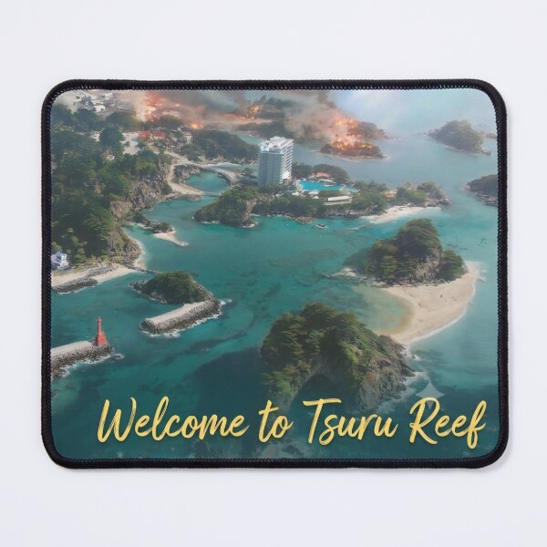 Item preview, BF6 Season Four Welcome to Tsuru Reef Postcard designed and sold by Sellcooldesigns.