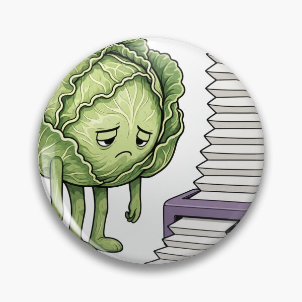 Item preview, Printer Paper Nightmare Cabbage designed and sold by GoverArt.