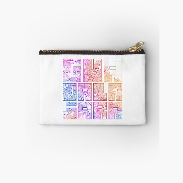 Item preview, Guadalajara City Map Of Jalisco Mexico - Colorful designed and sold by banisters.