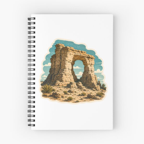 Item preview, Monument Rocks Watercolor designed and sold by ChemicalXShop.
