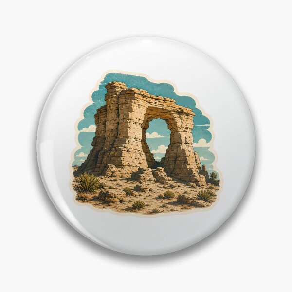 Artikelvorschau, Monument Rocks Aquarell entworfen und verkauft von ChemicalXShop.