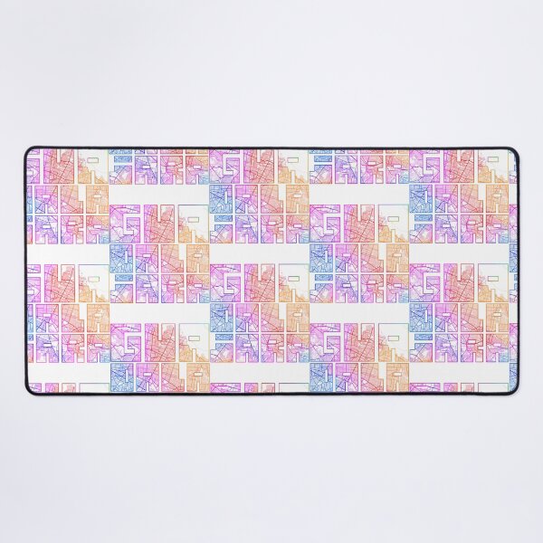 Item preview, Mapa de la ciudad de Guadalajara, Jalisco, México - Colorido designed and sold by banisters.