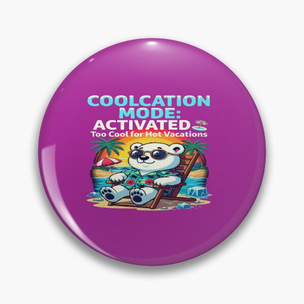 Item preview, Coolcation Mode Activated T-Shirt | Cute Polar Bear Summer Vacation Graphic | Too Cool for Hot Vacations Funny Beach Shirt designed and sold by Sushikidsntod.
