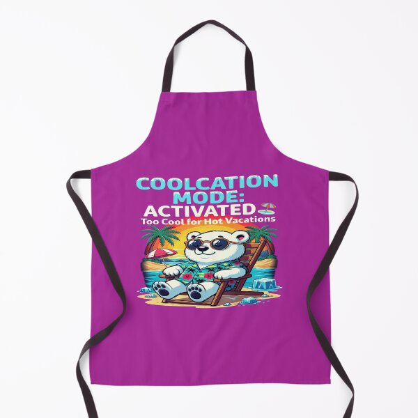 Artikelvorschau, Coolcation Mode Activated T-Shirt | Cute Polar Bear Summer Vacation Graphic | Too Cool for Hot Vacations Funny Beach Shirt entworfen und verkauft von Sushikidsntoddlers.