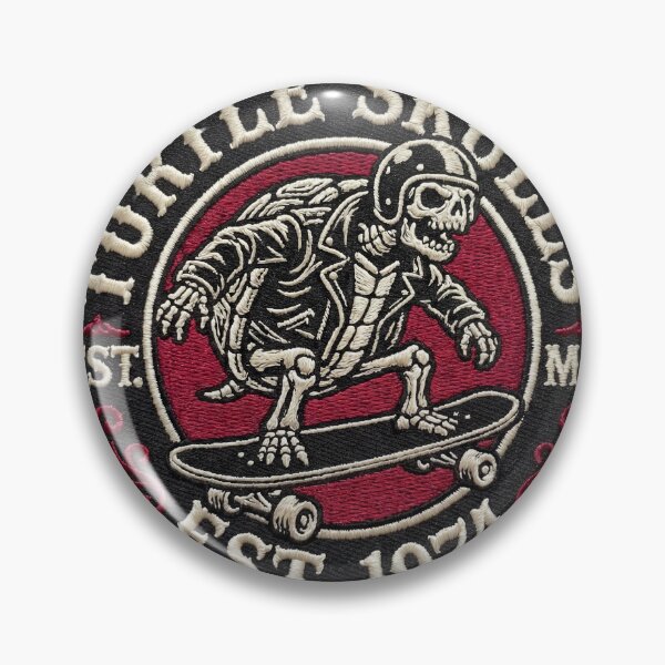 Item preview, Pace Turtle Vintage Biker Patch Design designed and sold by ryanguas.