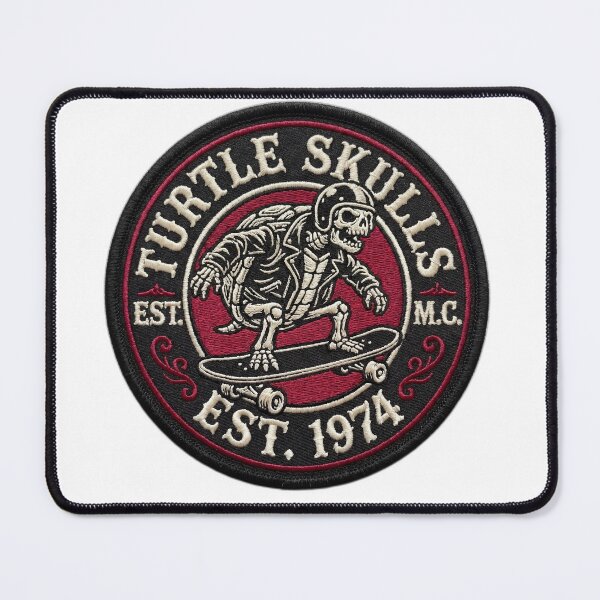 Item preview, Pace Turtle Vintage Biker Patch Design designed and sold by ryanguas.