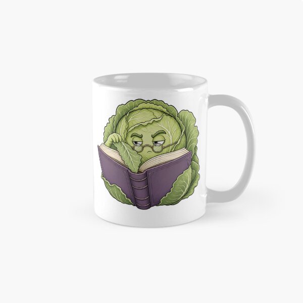 Item preview, Scholarly Cabbage Reading designed and sold by GoverArt.