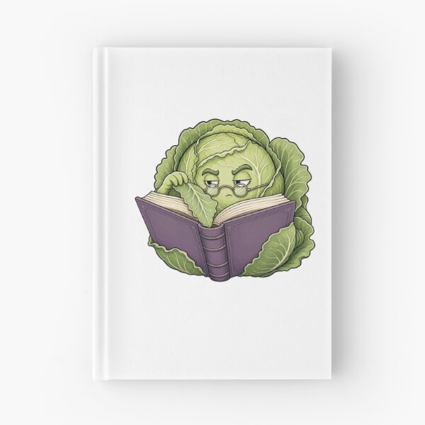 Item preview, Scholarly Cabbage Reading designed and sold by GoverArt.