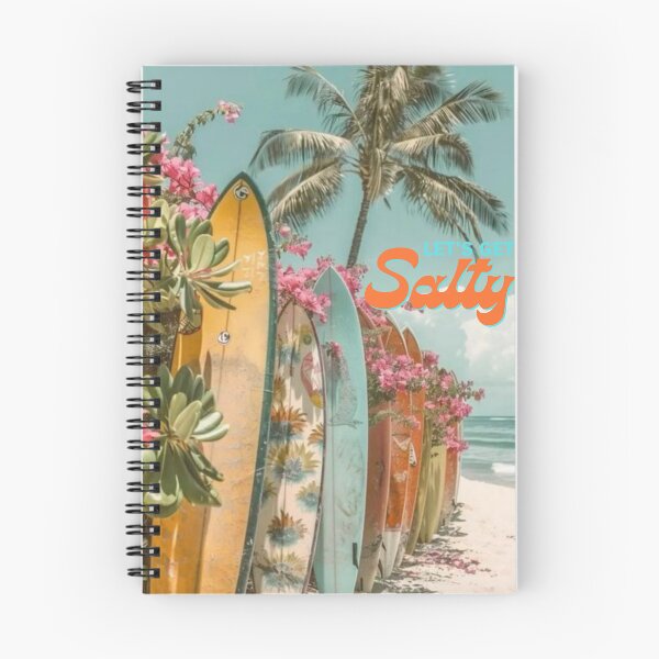 Item preview, Let's Get Salty Vintage Beach Surfboards designed and sold by trixie666.