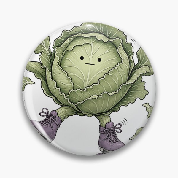 Item preview, Roller Skate Wobble Cabbage designed and sold by GoverArt.