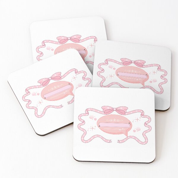 Item preview, Vintage Coquette Ribbon Bow Pastel Hello Speech Bubble designed and sold by Rehnair.
