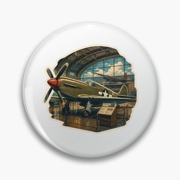 Item preview, Combat Air Museum Watercolor designed and sold by ChemicalXShop.