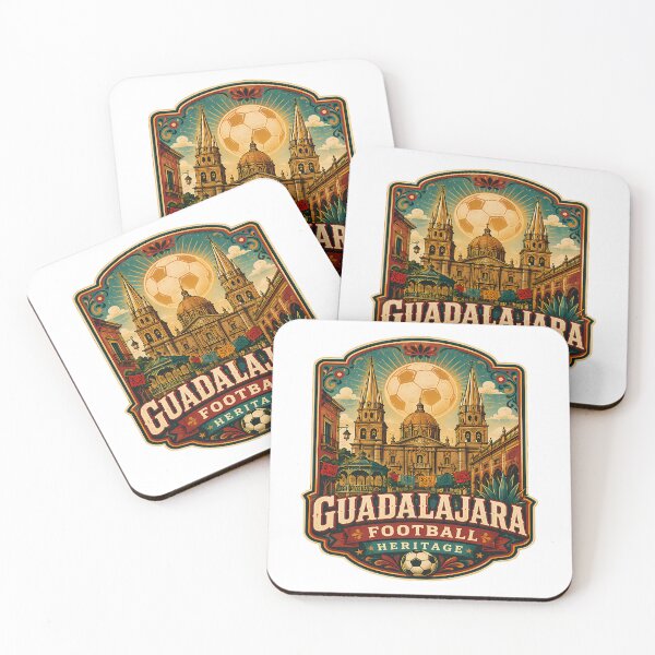 Item preview, Guadalajara Football Heritage Retro Soccer Shirt designed and sold by banisters.