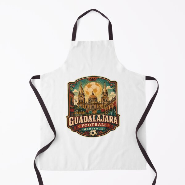 Item preview, Guadalajara Football Heritage Retro Soccer Shirt designed and sold by banisters.