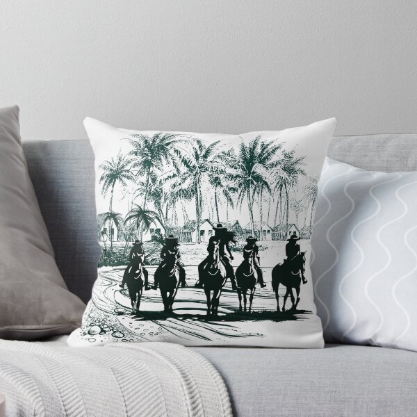 Item preview, Horse riders on the beach designed and sold by MeadowsAndInk.