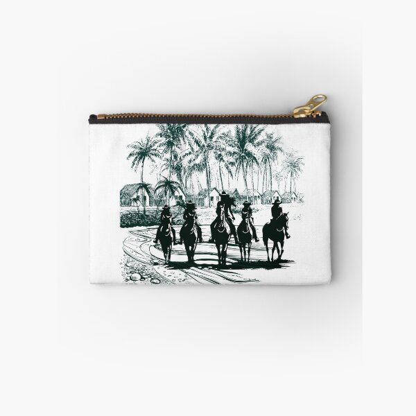 Item preview, Horse riders on the beach designed and sold by MeadowsAndInk.