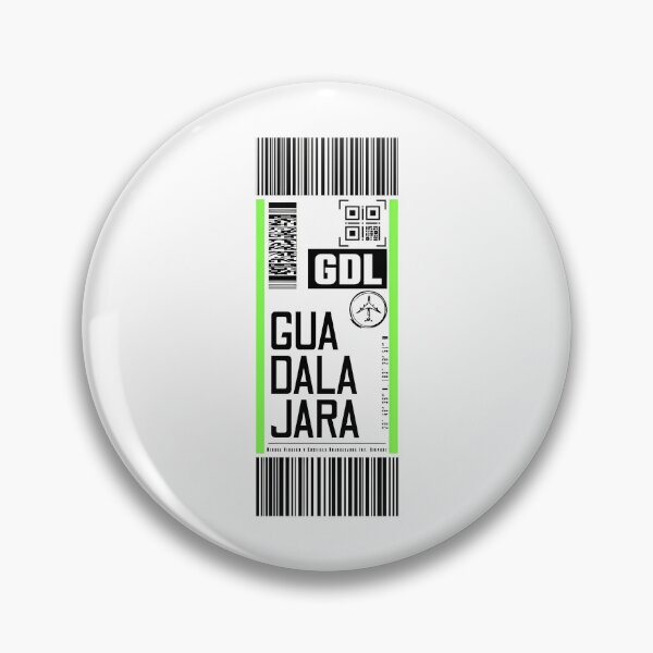Item preview, Guadalajara Gdl Classic Luggage Tag Airport Sticker designed and sold by banisters.