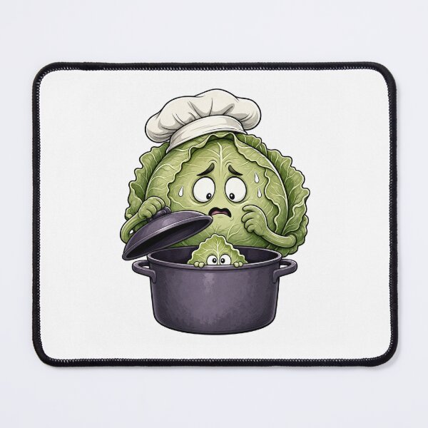 Item preview, Chef Cabbage Pot Surprise designed and sold by GoverArt.