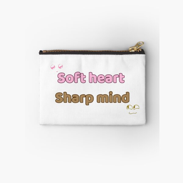 Item preview, Soft Heart Sharp Mind Cute Minimalist Mental Wellness designed and sold by Rehnair.