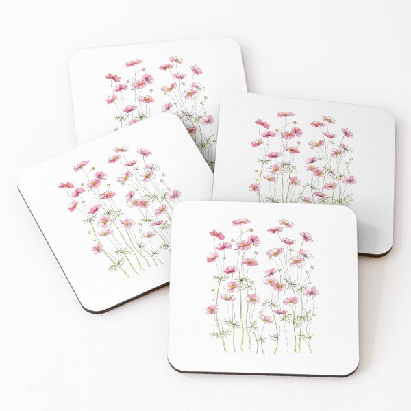 Item preview, Pink Cosmos Flowers designed and sold by osanegulja5.