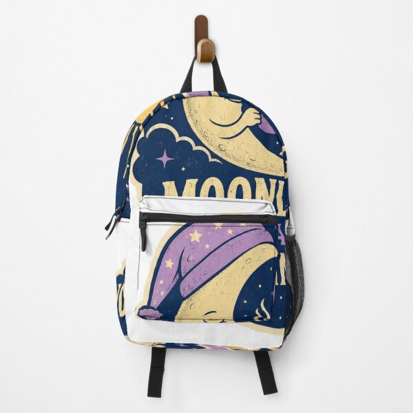 Item preview, Moonlighting as a Morning Person Sleepy Moon designed and sold by Peak Pop Designs | Funny Gifts, Cozy Art & Cute Animals .