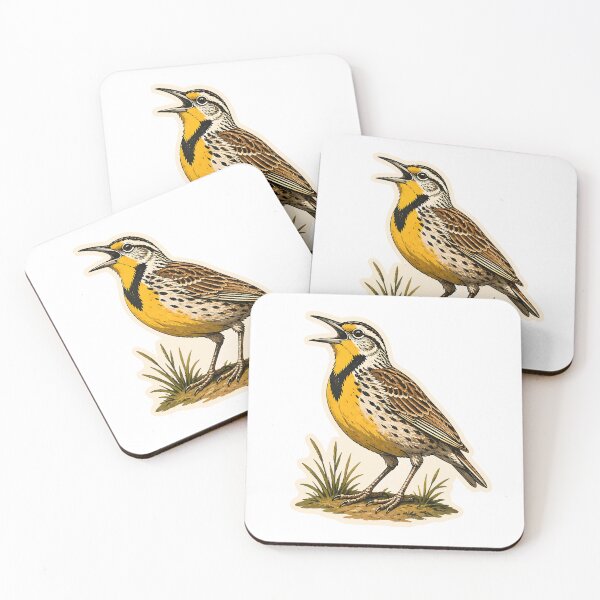 Item preview, Meadowlark Bird designed and sold by ChemicalXShop.