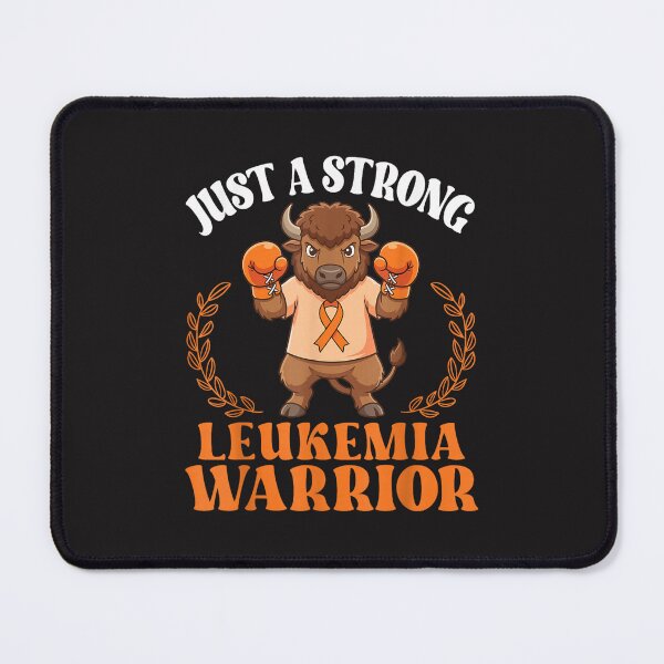 Item preview, Just A Strong Leukemia Warrior Cute Bison Cancer Awareness Support Design designed and sold by kiralynstration.