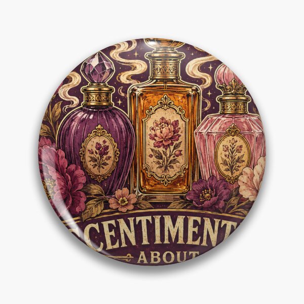 Item preview, Scentimental About Everything Vintage Perfume Bottles designed and sold by Peak Pop Designs | Funny Gifts, Cozy Art & Cute Animals .