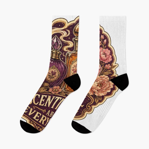 Item preview, Scentimental About Everything Vintage Perfume Bottles designed and sold by Peak Pop Designs | Funny Gifts, Cozy Art & Cute Animals .